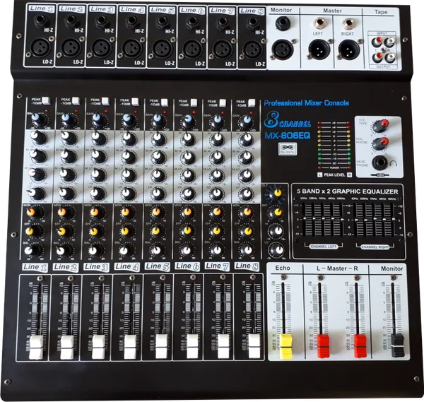 Mixer 8 Lai Thunder MX-806EQ